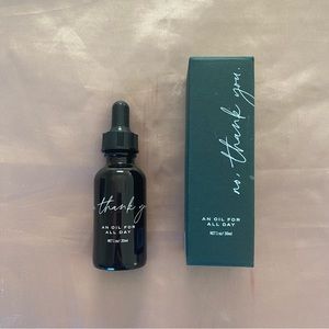 3/$65 No, Thank You - An Oil For All Day - C•B•D• Infused Facial Oil